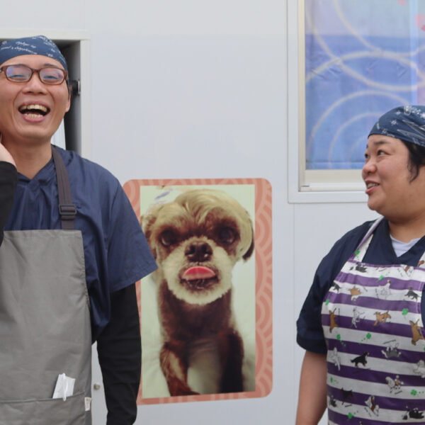 移動シャンプーカー　犬のお風呂屋さん周湯