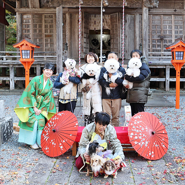 登米神社（とよまじんじゃ）でご祈祷🐕